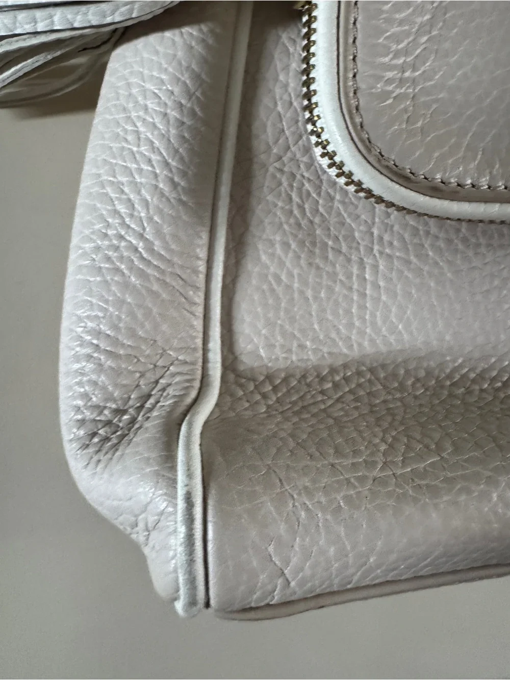 Kate Spade Miri Chester Street Leather Crossbody Bag Ivory Cream